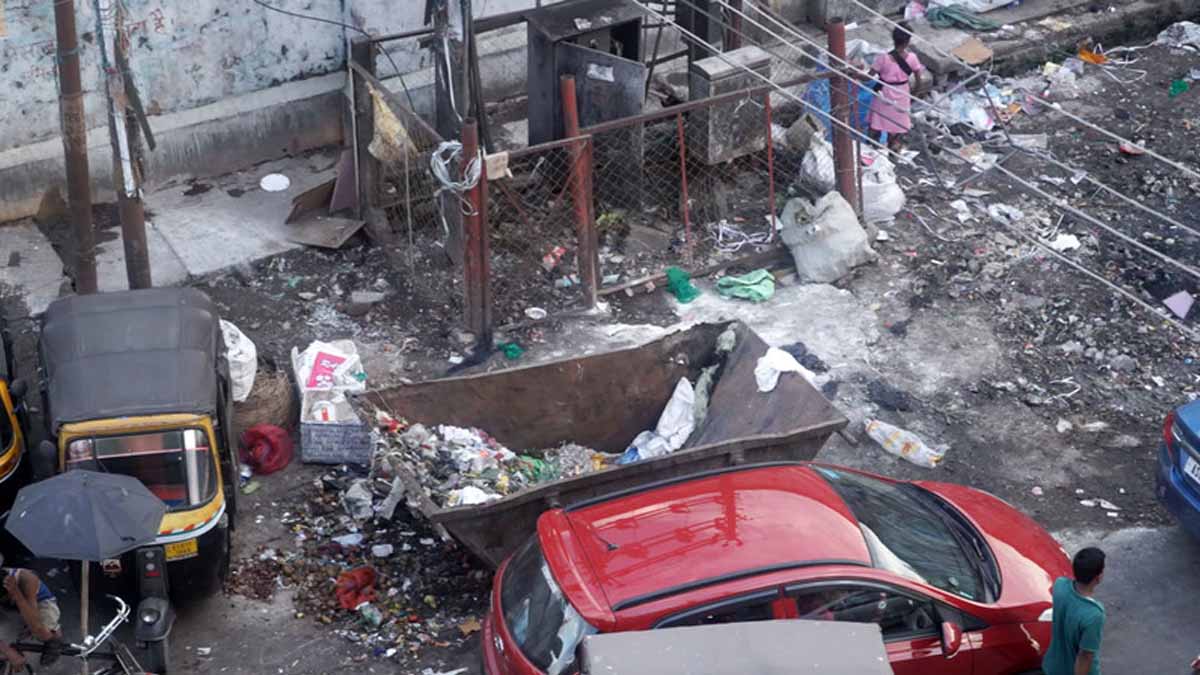Garbage dump in Jail Road area of Guwahati