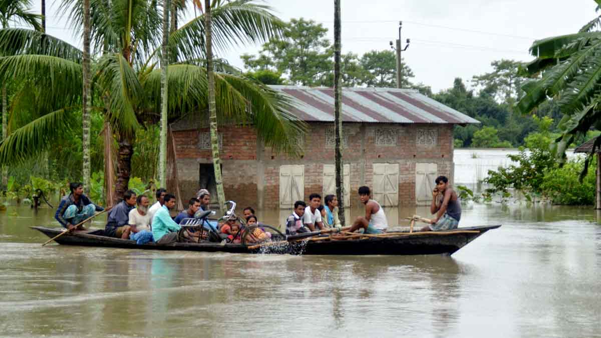 Flood situation in Assam is improving