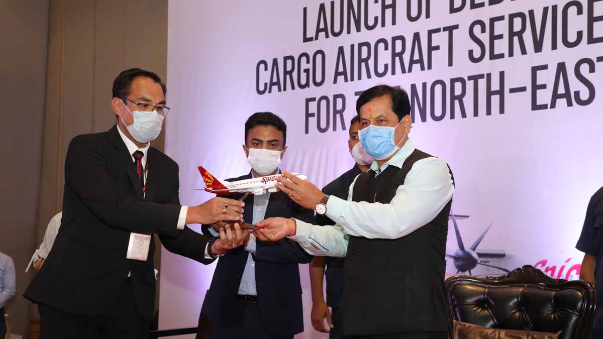 Spicejet cargo service launched in Northeast