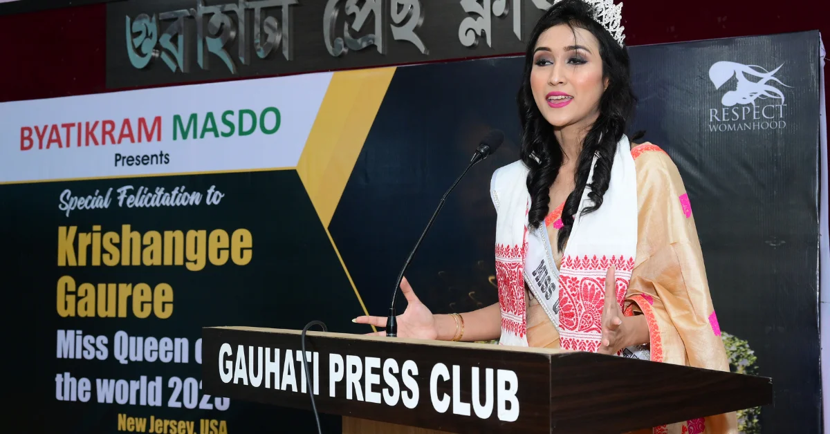 Krishangee Gauree is the new Miss Queen Of The World