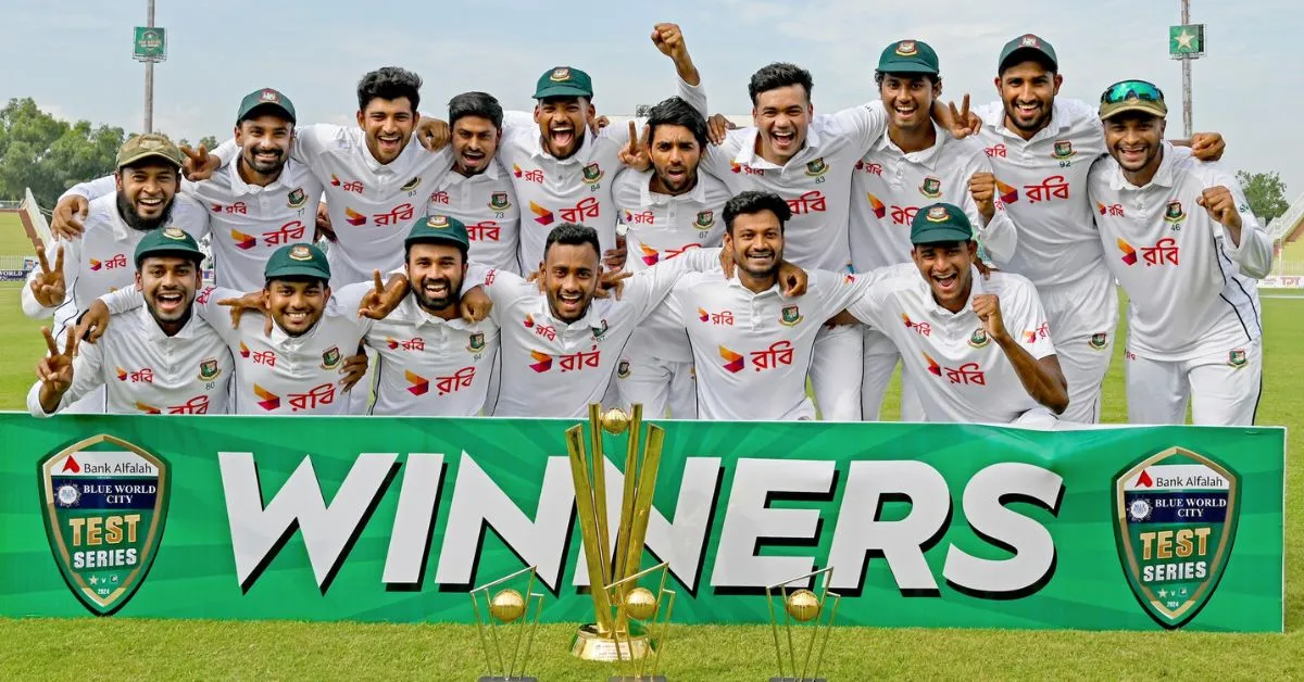 Bangladesh cricket team defeated Pakistan 2-0 in test series