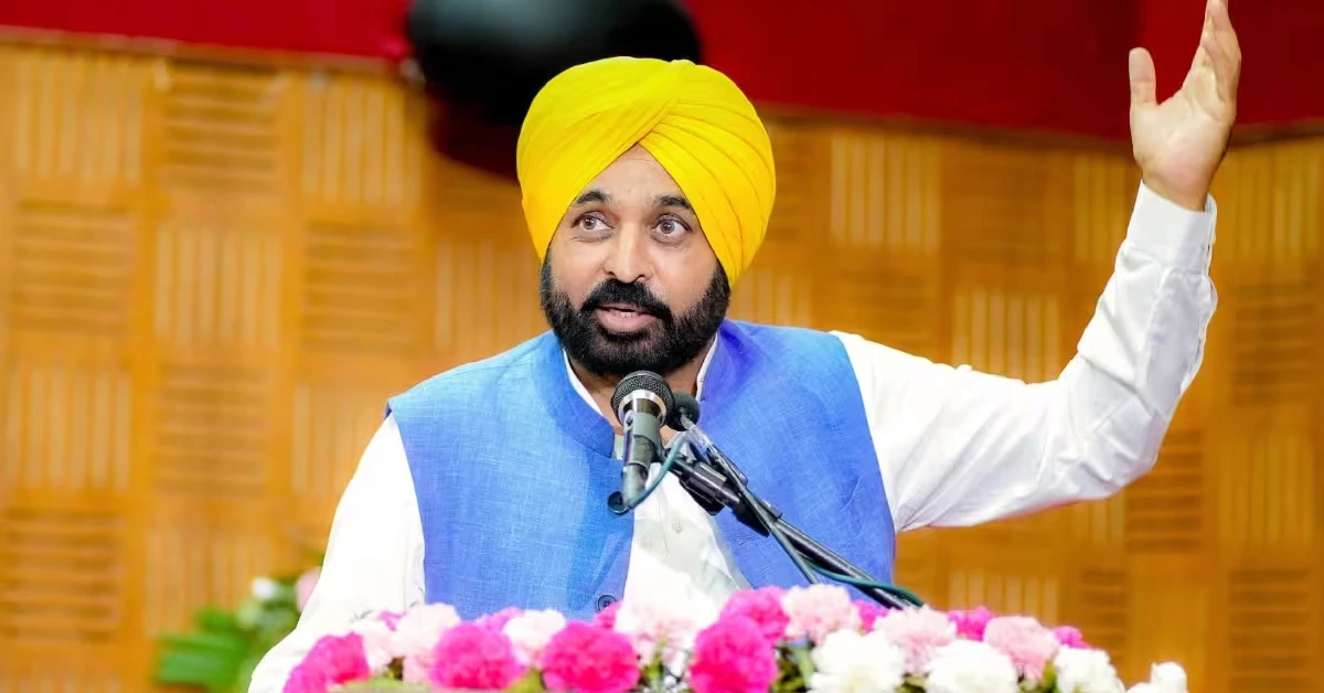 Bhagwant Mann, the chief minister of Punjab, lashes out at the Centre