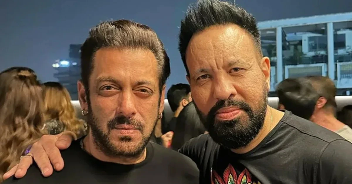 Salman Khan with Shera