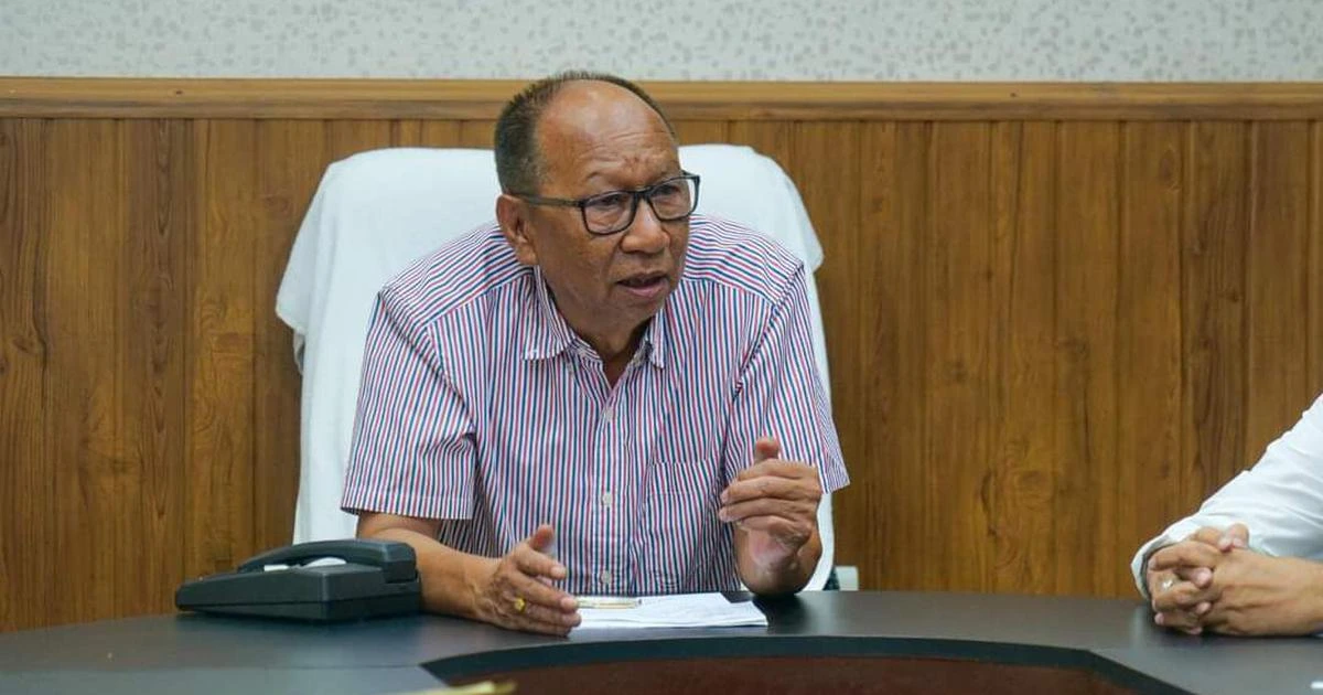 Manipur Chief Minister Yumnam Khemchand Singh visits Ukhrul district