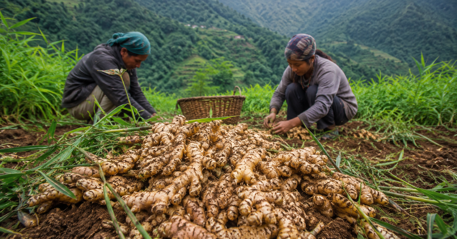 Meghalaya Ginger Production